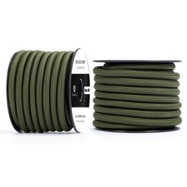 Abma Cord Elastic Shock Cord 100% Stretch Bungee Cord - Ø 4mm, 5mm, 6mm, 8mm, 10mm for Bungee Straps, Cargo Nets, Securing Items, Crafting Projects