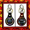 NICKELBACK LOGO IMAGE TWO LEATHER KEYCHAINS