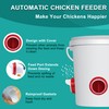 ZenxyHoC Chicken Feeders No Waste, DIY Automatic Poultry Feeder 8