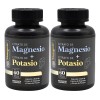 Kit 2 Citrato De Magnesio + Citrato De Potasio 60