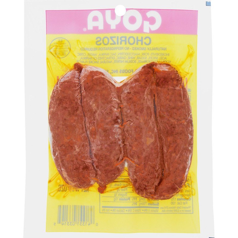 Goya Naturally Smoked Chorizos, 7 Ounce