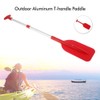 Aluminum Kayak Paddle Portable Removable Oar Retract Oar Board Paddles