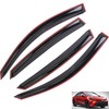 ECNEREFERR Window Visors Rain Guards Deflector Fit for 2018 2019
