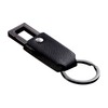 Cerbery - Leather Keyring with Rings and Gift Box, black