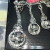Ganz Christmas Holiday 4 Pce Set Measuring Spoons Peace Love