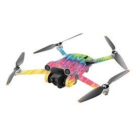 MightySkins Glossy Glitter Skin Compatible with DJI Mini 3 Pro - Tie Dye 2 | Protective, Durable High-Gloss Glitter Finish | Easy to Apply, Remove, and Change Styles | Made in The USA