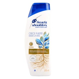 HEAD & SHOULDERS SHAMPOO CRECE FUERTE 375ML ( PACK OF 6)