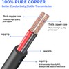 DC5.5x2.1mm 12V Male to Male Cable 18AWG Male to Male