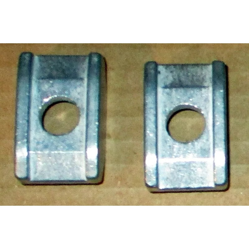 ACCURA PAIR (2) 14" BANDSAW TRUNNIONS, SHOES AND KNOBS FOR