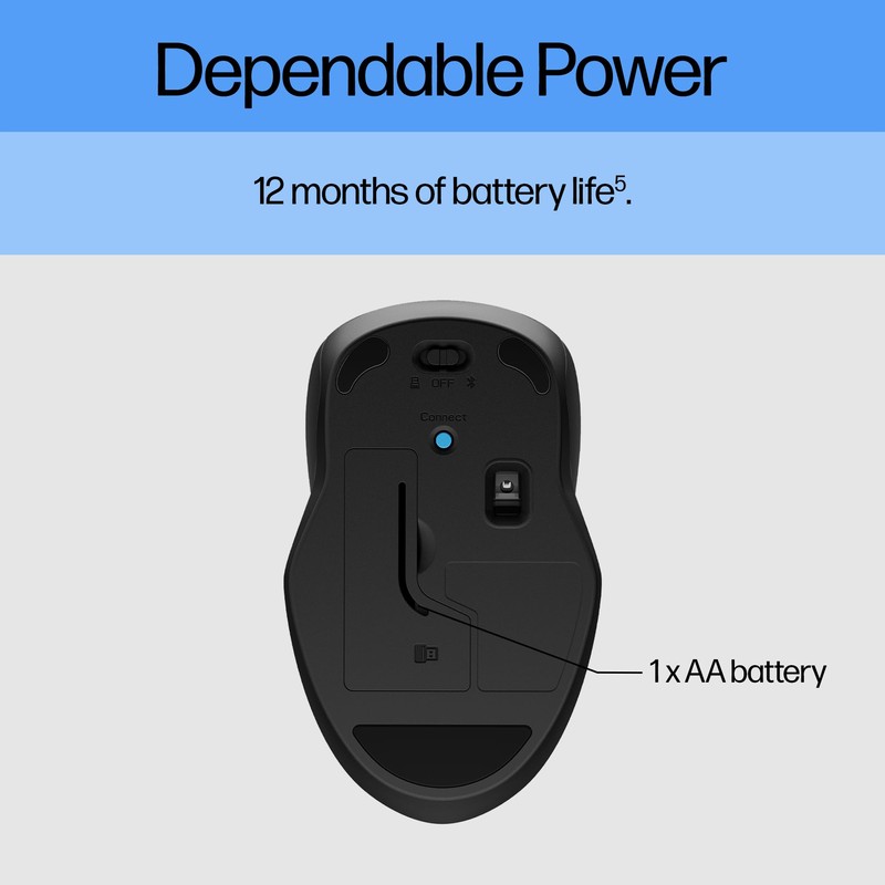 HP 250 Dual Mouse - for Computer or Laptop -