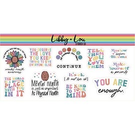 Mental Health Planner Sticker | Libby and Lou Sticker Co