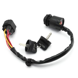 laffoonparts 35100-HL3-A01 Ignition Switch with Keys Fit, Replacement for Honda Pioneer 700 SXS700M2 700-4 SXS700M4 2014-2022, Replacement for Honda Pioneer 700 SXS700M2D Deluxe 2017-2022