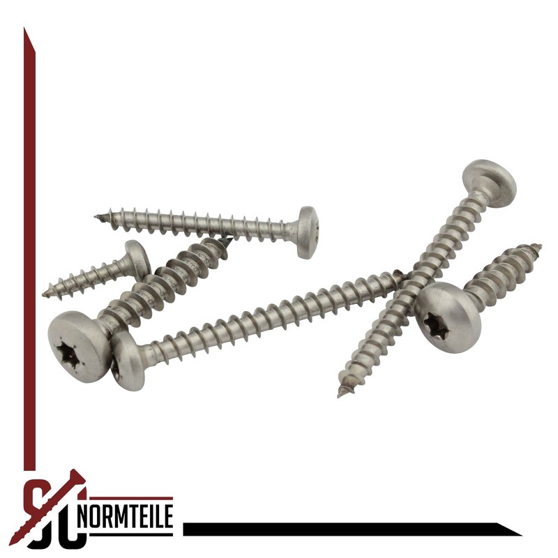 SC9045 Chipboard Screws with Round Head and TX – 4