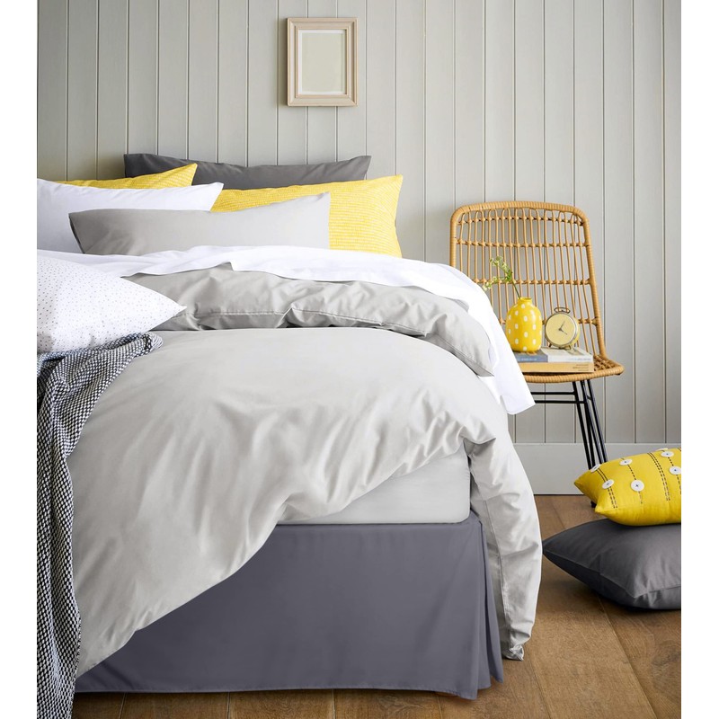 Utopia Bedding Valance Sheet UK (King) - Soft Brushed Polyester-Microfibre