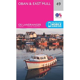 Oban & East Mull Map | Loch Linnhe | Ordnance Survey | OS Landranger Map 49 | Scotland | Walks | Cycling | Days Out | Maps | Adventure: 049