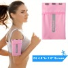 Unbranded Waterproof running arm strap, adjustable phone stand, reflective design,