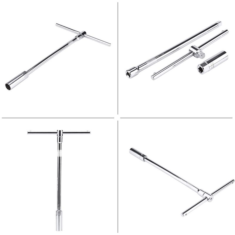 Spark Plug Wrench, Universal T Handle Spark Plug Wrench 16