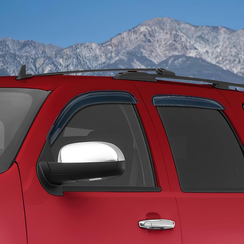 Nilight Window Rain Guards for Chevy Tahoe/GMC Yukon 2007 2008
