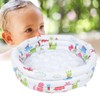 Inflatable Kiddie Pool PVC 31.5 Inch Cartoon Dinosaur Round Outdoor