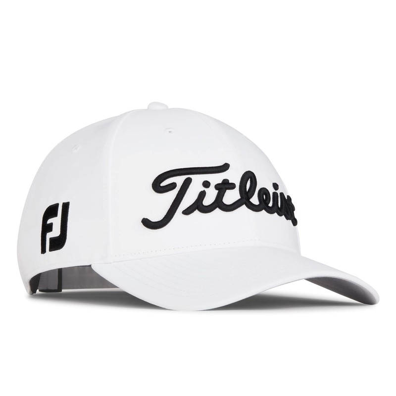Titleist Men's Tour Performance Golf Hat White/Black