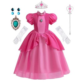WYB Girl Costume Dress Kid Cosplay Dress Up for 3-9 Years Girls Kids Outfits (11-12Y)