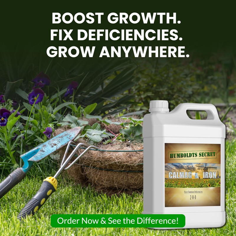 Humboldts Secret CalMag & Iron | Calcium, Magnesium & Chelated