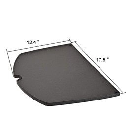 Stanbroil Cast Iron Grill Griddle for Weber Q300 Q320 Q3000 Q3100 Q3200 Series Gas Grills, Replacement Part for Weber 6506