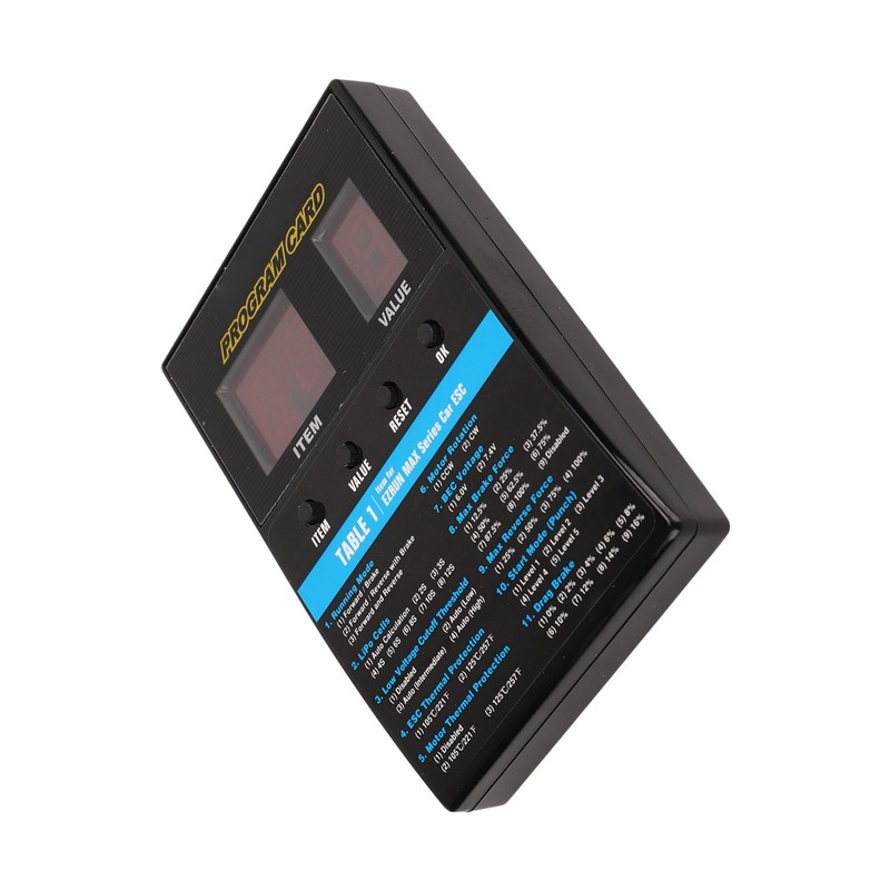 LED Program Card Box Brushless Universal ESC Programming Card for