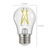 Satco (24 Pack Dimmable Led Filament Lamps, S12411, High Lumens,