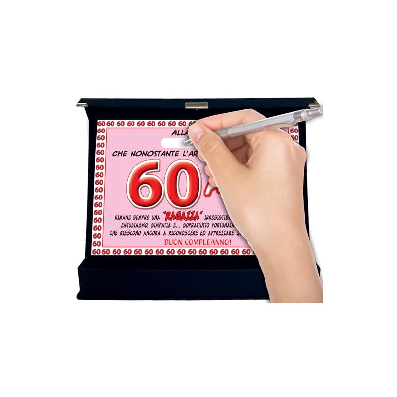 Bombo Birthday Sign Sonora 60 Years Friendship | Item, Gift