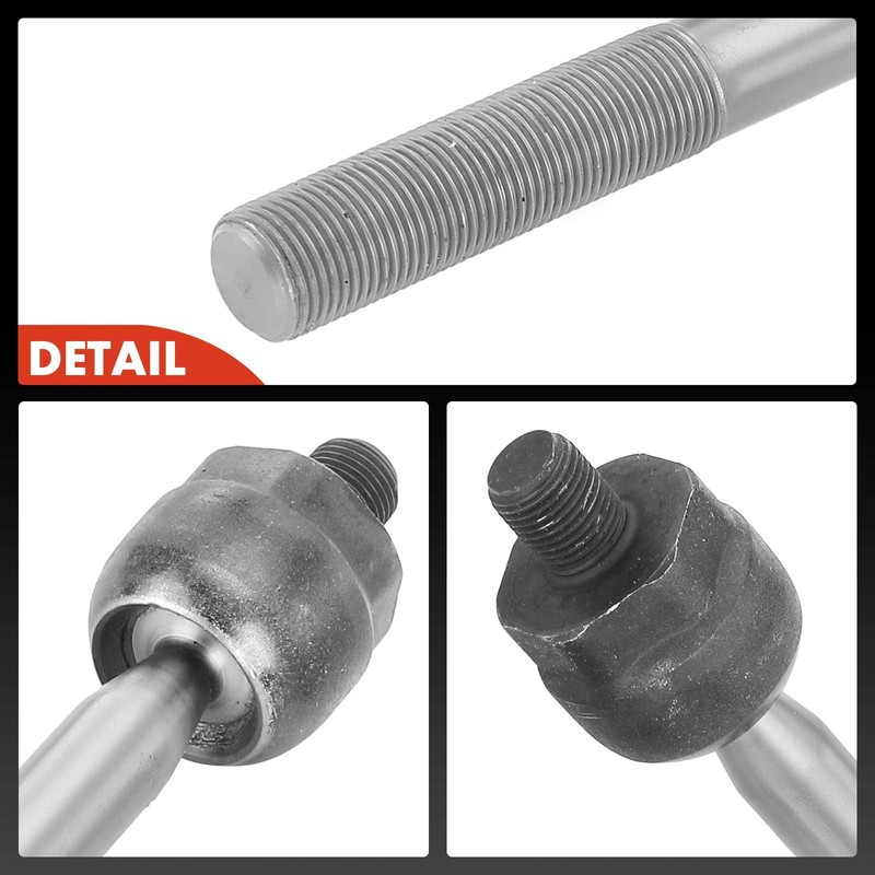 A-Premium 2 x Front Inner Tie Rod Ends, Compatible with