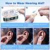 K&FCOPTEE In The Ear Digital Rechargeable Hearing Aids For Hearing