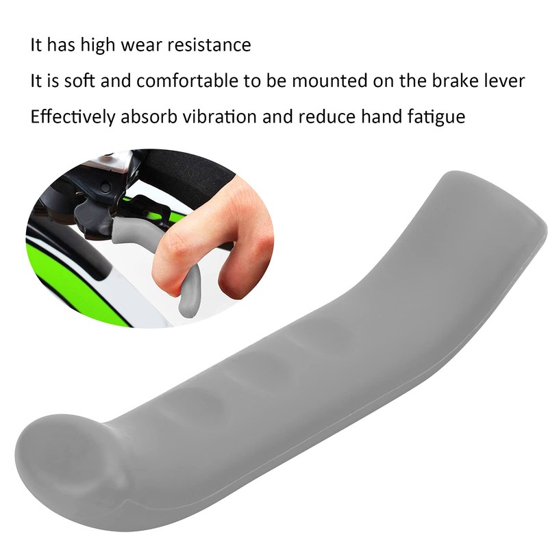 cersalt Silica Gel Brake Handle Cover, Brake Handle Lever Cover