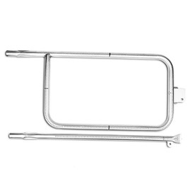 Uniflasy 65032 Burner Tube for Weber Q300 Q3000 Gas Grills Stainless Steel Grill Burner Tube Set Replacement for Weber Q Series Gas Grills Burner