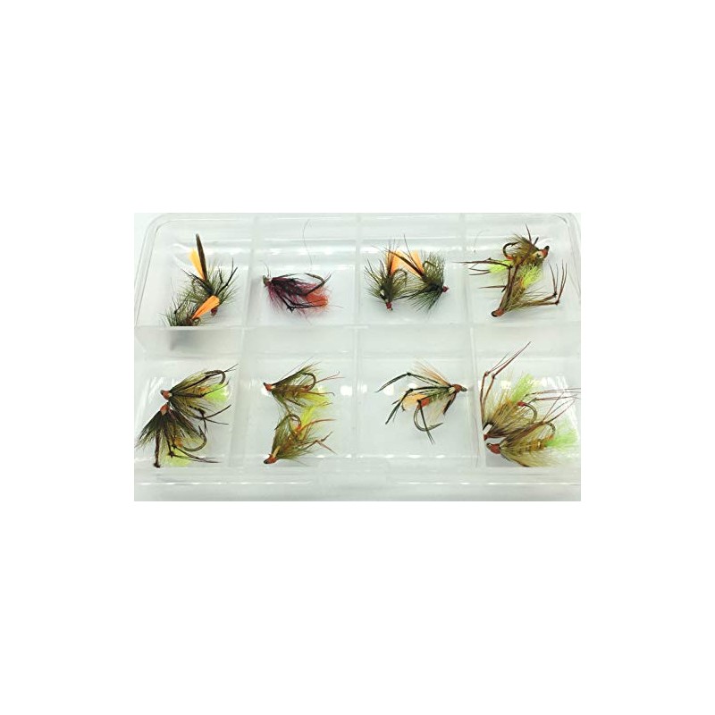 BestCity Fly Fishing FLIES IRISH WET Gorgeous George Trout Flies
