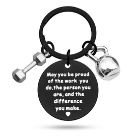 Fitness Trainer Gifts Fitness Appreciation Gift Keychain Personal Trainer Thank You Gift Bodybuilding Appreciation Gift Gym Workout Gift Fitness Instructor Gift Retirement Christmas Birthday Gift