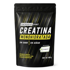Enerdrive Sport Creatina Monohidratada, Certificación Creapure®, 600g, 120 servicios