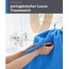 Lashuma Men's Bath Towel 70 x 140 cm Blue Capri