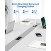 45W USB C Recessed Power Strip,Flush Mount Desk Recessed Outlet,Space-Saver