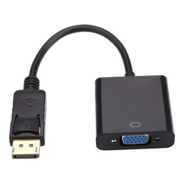 Generic Displayport to HDMI Adapter, Dp(Display Port) Male to Hdmi Female Converter with Audio (Display Port DP to VGA)