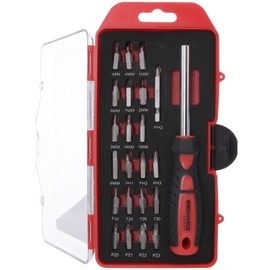 BIRCHWOOD CASEY Basic Screwdriver Kit | Durable Versatile Gunsmithing Wrench 22 Piece Set | Case Included