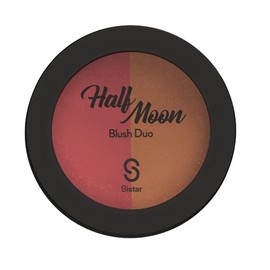 Sistar Half Moon Blush Duo Color Flushed Ultra Pigment Blendable (Deeply Flushed)