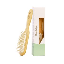 Remos Pneumatic Hair Brush Narrow with Wooden Pins Made of Beech Wood - Full Hair