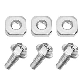 3 Pack 279393 Dryer Connector Nut and Bolt Screw Kit Compatible with Whirlpool Kenmore Maytag Dryers Replaces PS334188 AP3020386 279393D 279393VP AH334188 EA334188