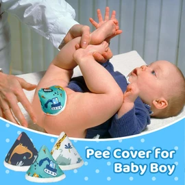 BISENKID New Coral Velvet Pee Teepee Baby Boy Teepee Cover for Boys 10 Packs