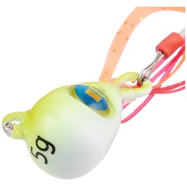 Major Craft Nano Lava Lure, 0.2 oz (5 g), Glow NARB