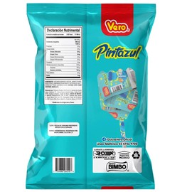Dulce Brochitas Pinta Azul Paleta Fresa/Frambueza - 672 Gr