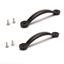 POFET 2 x Black Kayak Canoe Boat Handles & Fittings