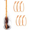 TIKA 6Pcs 25 Inch Hair Drain Cleaner Tool Set -Snake