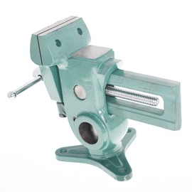 kimllier 3.5 Inch Versatile Vise Parrot Vise 360 Degree Multi-Angle Rotate Fit for Woodworkers and Metal Shops